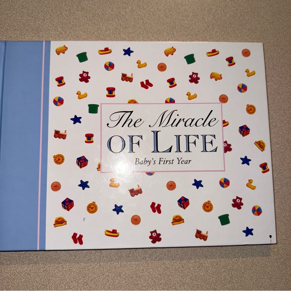 Jubilee The Miracle of Life Baby’s first year keepsake journal photos scripture